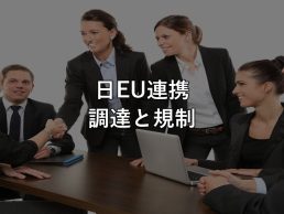 日EU連携 調達と規制
