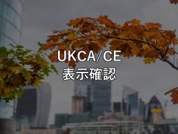 UKCA/CE 表示確認